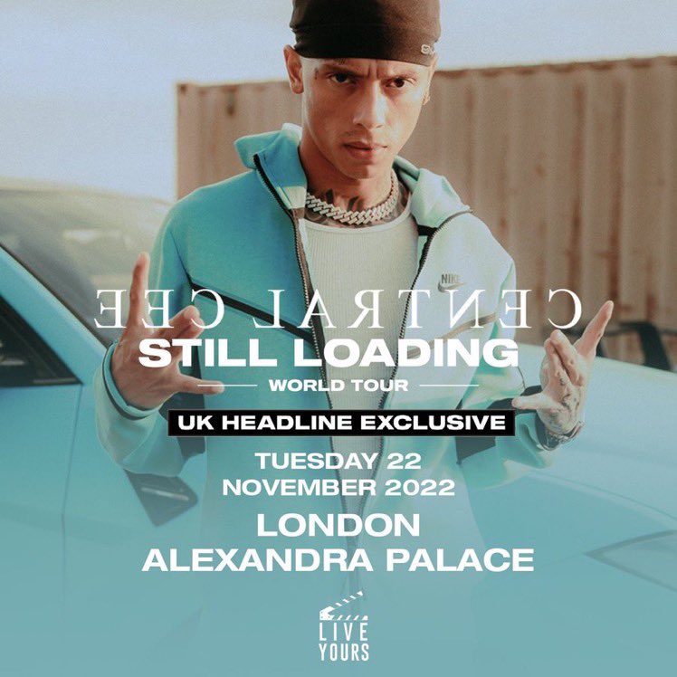SoloEventsUK_'s tweet photo. 📅: Central Cee 22nd November
2022, Alexandra Palace, London

🎟️: Mobile Transfer Tickets, Limited Amount Available!

🏦: Bank Transfer &amp; PayPal G&amp;S
Accepted!

📲: @SoloEventsUK_

#CentralCee #tickets #events #london #uk https://t.co/TOZ7Ko6FNU