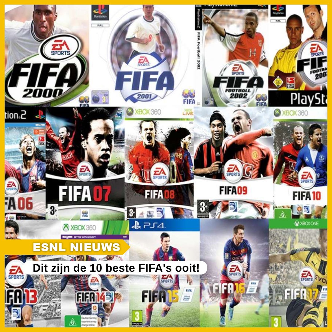 FIFA 23 is inmiddels al een wat langere tijd te spelen en helaas ook de laatste editie die van deze serie is gemaakt😢
Maar welke edities zijn nu het populairst bij de spelers? 
Deze hebben we voor je op een rijtje gezet. 

Lees het via:🔗esportsnederland.nl/news 

#easports #FIFA
