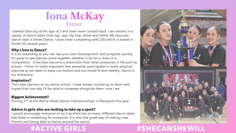 🖤💜💛Active Girls Day 💛💜🖤
    GIRLS SUCCEEDING IN SPORT 🏆