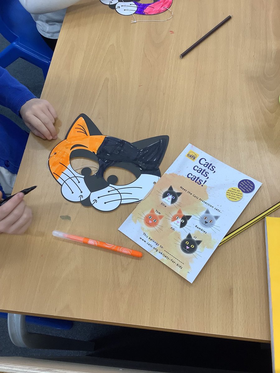 KS1 enjoyed a talk from the  <a href="/CatsProtection/">Cats Protection</a> this morning, teaching them how to keep a cat healthy and happy, cat body language and how, as a charity, they help cats across the UK