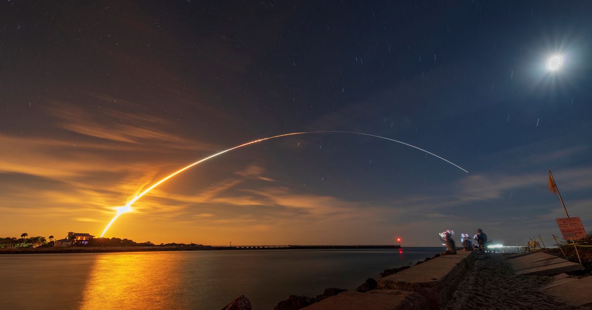 Reuters's tweet image. NASA's Artemis rocketship on course for moon after epic launch reut.rs/3gcT6Zp