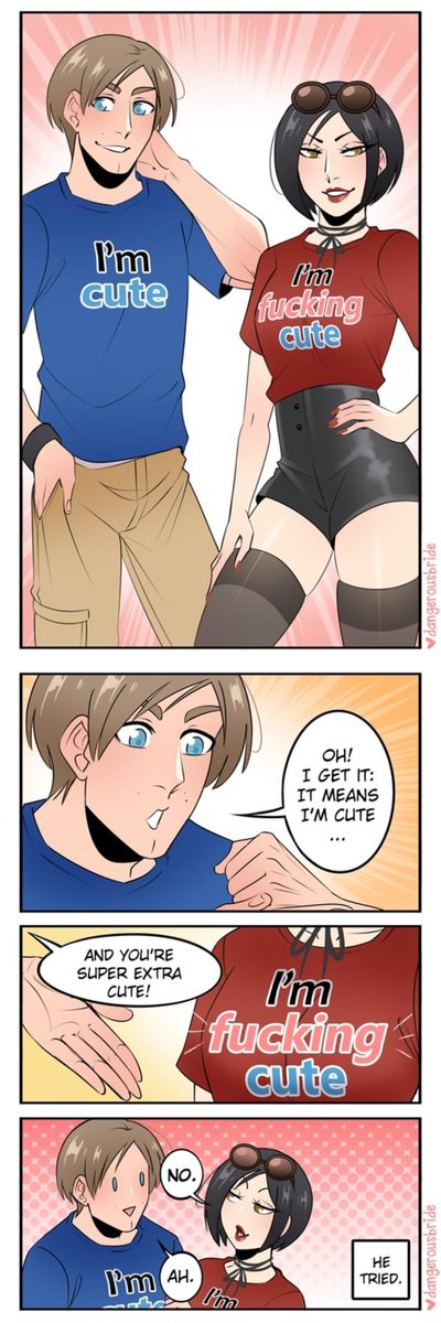 UN MIO AMICO MI HA APPENA MANDATO QUESTO HAHAHAHHAHAHAHAHHA
#ResidentEvil #LeonKennedy #AdaWong