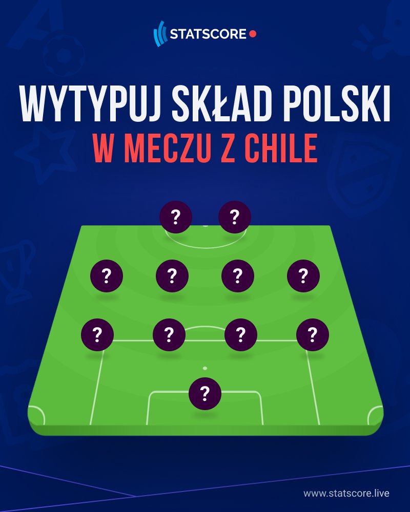 StatscoreLivePL's tweet photo. Kto dziś zagra od pierwszej minuty? 🤔 https://t.co/VDqUvUsZqd