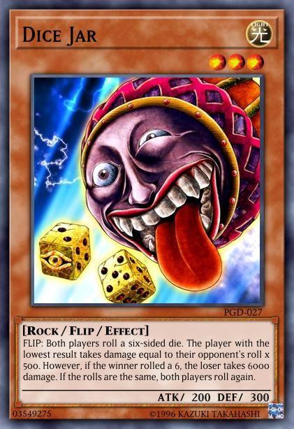 every_ygocard's tweet photo. Dice Jar https://t.co/YX1xV2tygV