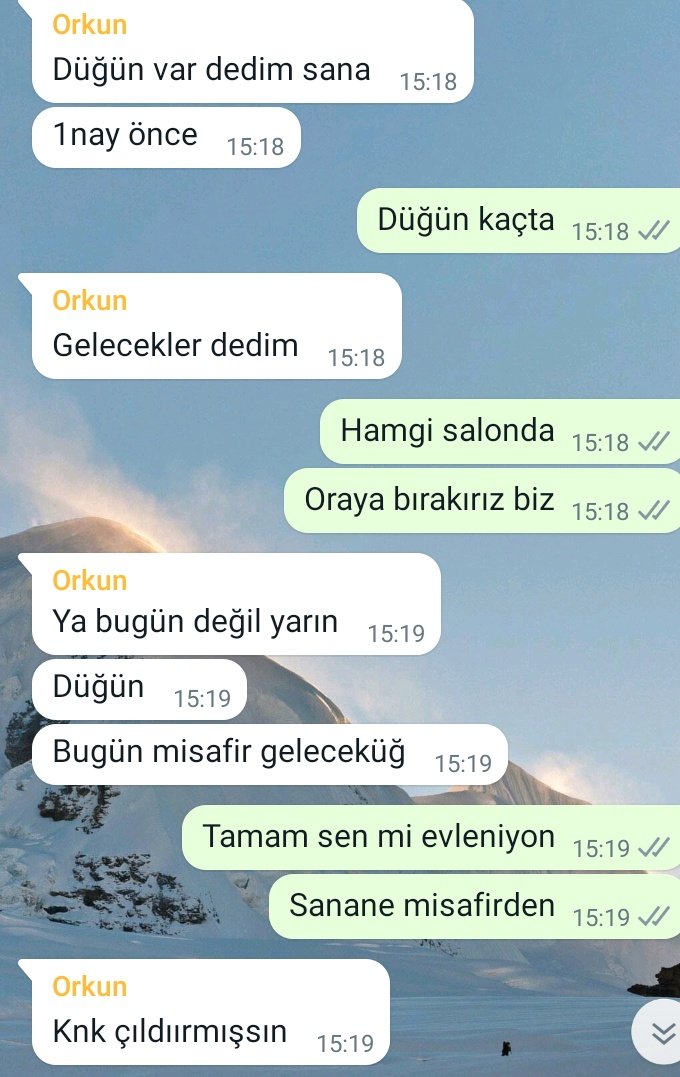 Topu topu 4 kişiyiz küçücük şehirde buluşamadik bir türlü 🤬 birinin düğünü var birinin parkuru var