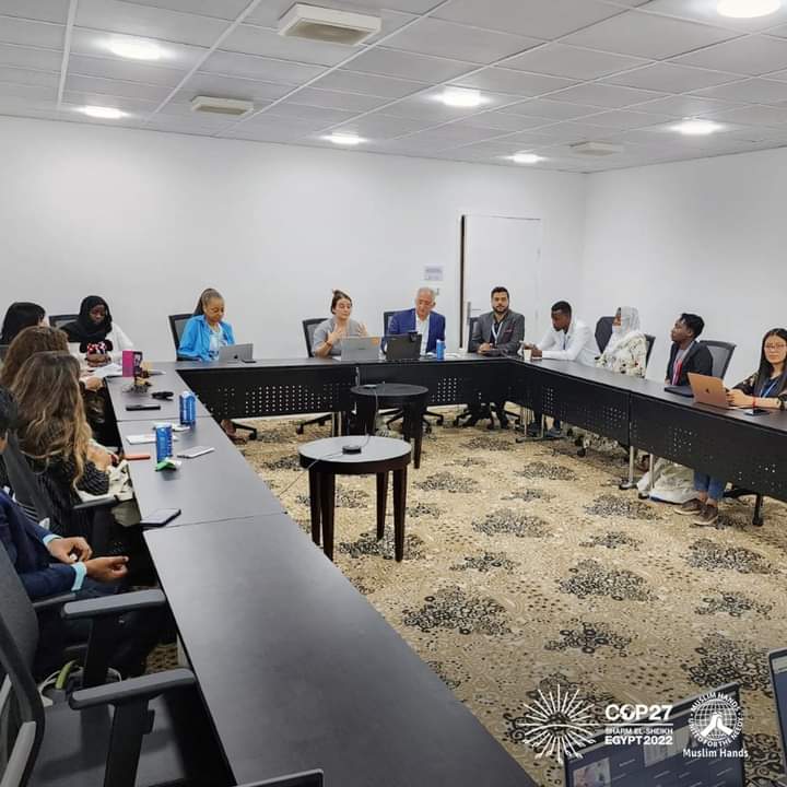 sajjadthatsit's tweet photo. Taking Global Governance to the Next Level
Climate Activists together in side room meeting by Centre for United Nations Constitutional Resesrch #UNEP where Team MH representing Pakistan 🇵🇰 through MH Climate Action Program
#cop27egypt #TogetherForImplementation #mhclimateactions https://t.co/Yn811DZJ2Y