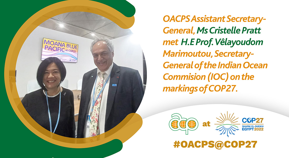 AcpGccaPlus's tweet photo. #OACPS at #COP27 https://t.co/WgToaHtVeD