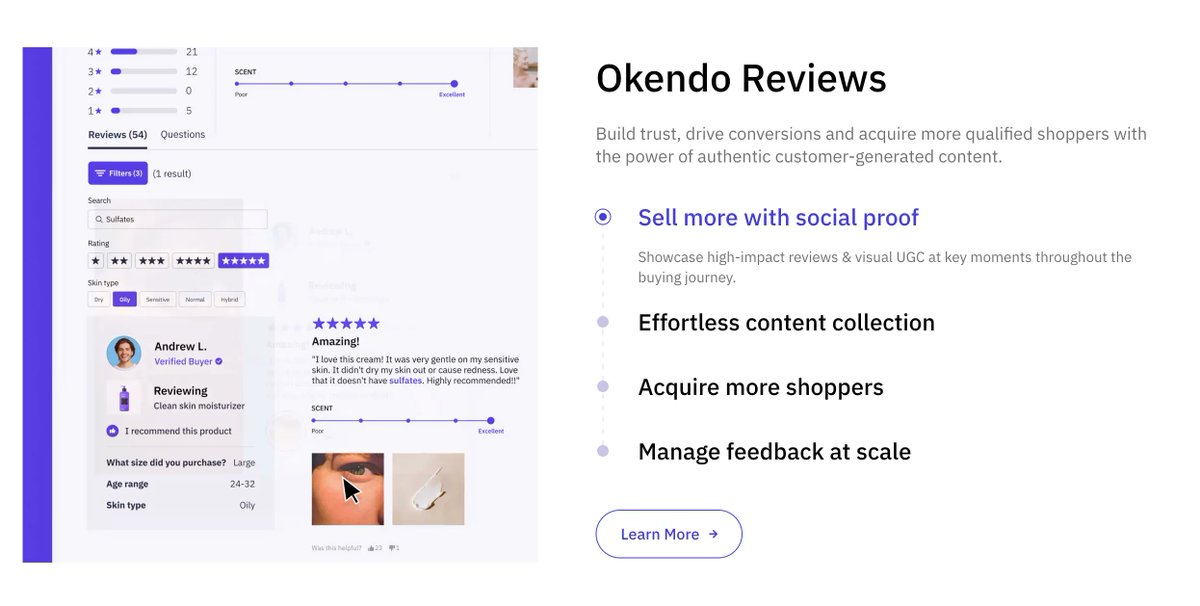 We love the new features on the #Okendo reviews app for #Shopify.. 
buff.ly/3Ul7ldw