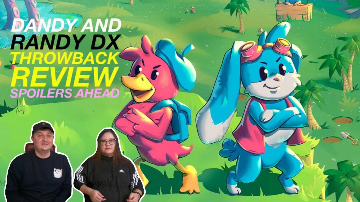 Happy Wednesday! 🤓 Yajing and I have put together a brand new throwback game review to share with you today. Join us as we sit down and discuss Dandy and Randy DX. We hope you enjoy! 😀 
youtu.be/m1zpMnXwTKY

#dandyandrandydx #RatalaikaGames #gaming #review #newvideo #ps5