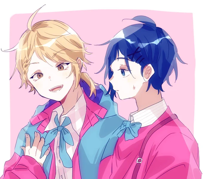 愛勇💛💙
いつもの髪型が落ち着く勇次郎くん 