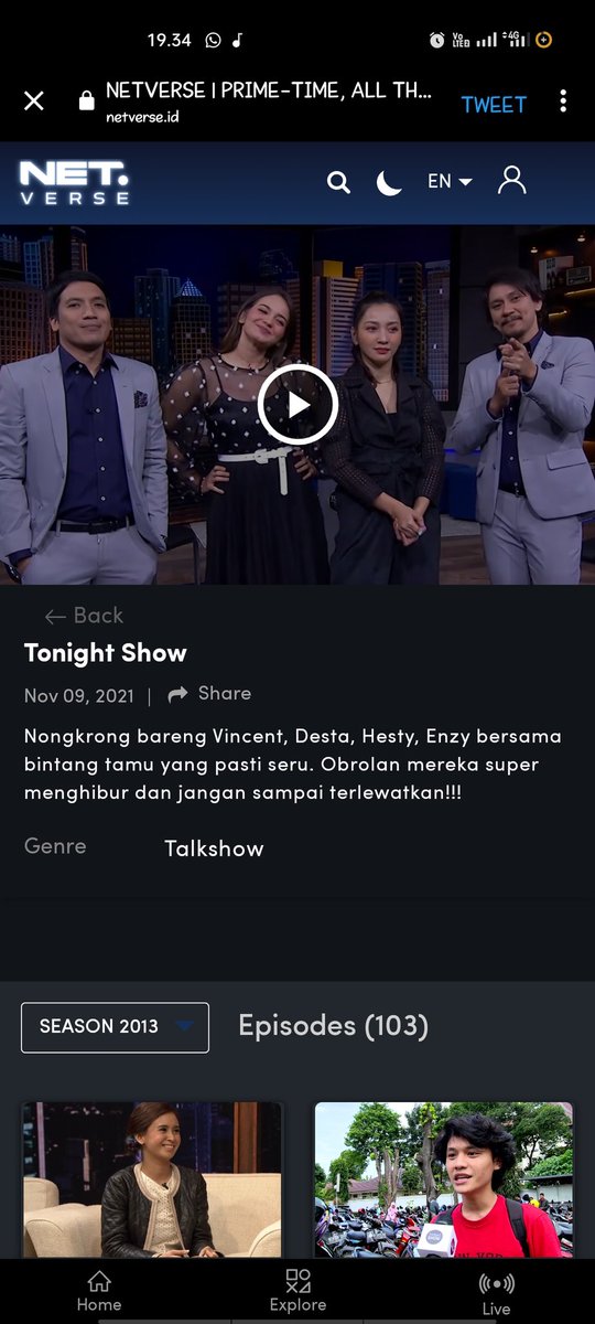 a_nubiii's tweet photo. @Netverseid TNS dong min..
@Netverseid
#NETVERSEgiveaway https://t.co/48KgowBmPY