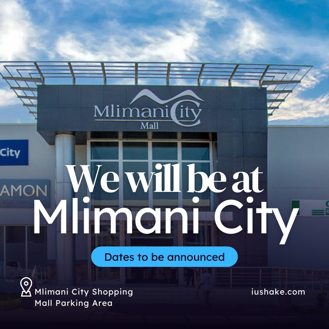 We are preparing to host our first activation at Mlimani City Mall. Watch this space for date confirmations and where you can pay using the Shake app. Link to download the Shake app in bio.
#Shake 
#iushake