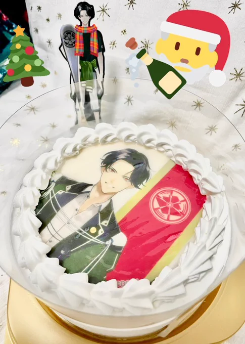 去年のクリスマスケーキです! 