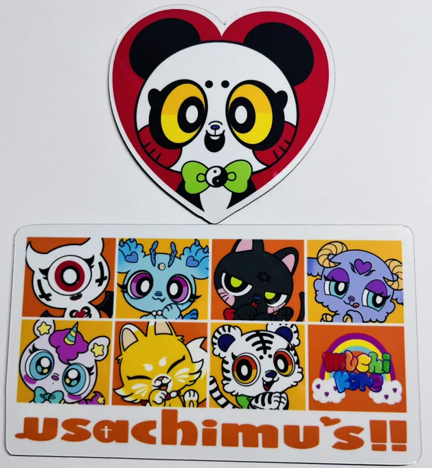 イラストマグネットロッカーや机、ポストや車にも磁石で着く所に貼り付けれるので普段貼れないような所にも貼れちゃう!ちょっとした特別感!気分がhappyになるよッ#マグネットシール#マグネット 