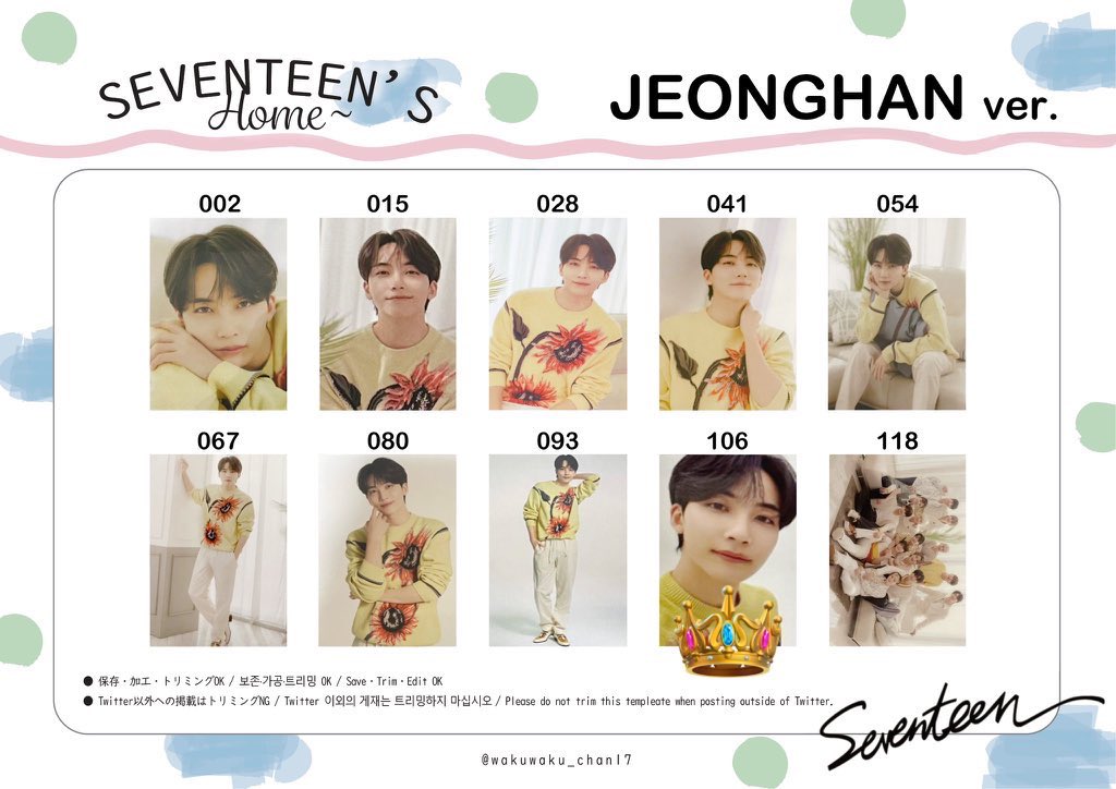 SEVENTEEN オールポルシュテルン セブチHOME home トレカ SEVENTEEN オールポルシュテルン セブチHOME home トレカ