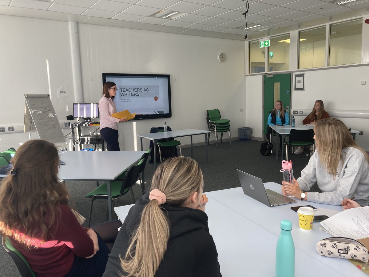 ydmcc1's tweet photo. ⁦@stranbelfast⁩ Year 2 English specialists enjoyed an inspirational morning with teacher and author ⁦@SSpiersAuthor⁩. Thank you Shelley for sharing your writing journey as we prepare to write our own children’s stories. #teachersaswriters https://t.co/yNCouKmqhp