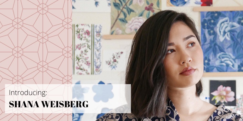 Shana Weisberg is a Vietnamese-American artist based in France, whose works incorporate French decorative themes and materials with Asian origins. 

Exploring the connection between her Asian and European heritages, her pieces “Jade d’Antan” and “Bleu Vintage” feature in Issue 6!