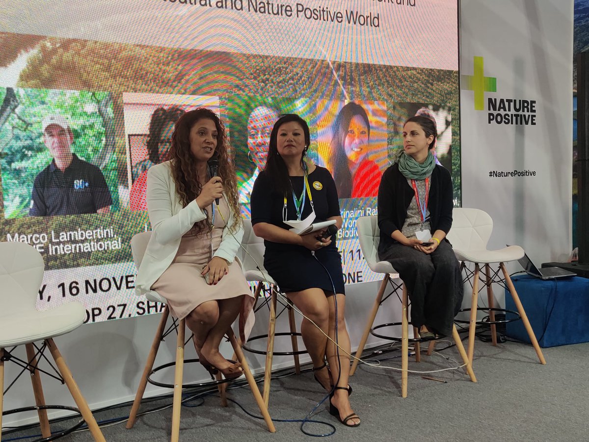 Today groups from across society came together to highlight the urgent need for dual action on climate change and nature loss.

The two crises should be tackled together, for the benefit of all people and the planet.🌍🧍🌱

#COP27 #COP15 #NaturePositive