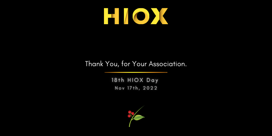 hioxofficial's tweet image. HIOX Celebrates its 18th Anniversary. Thanks for being with us.
hioxindia.com
#anniversary #hioxindia #hiox #November2022 #November #Celebration