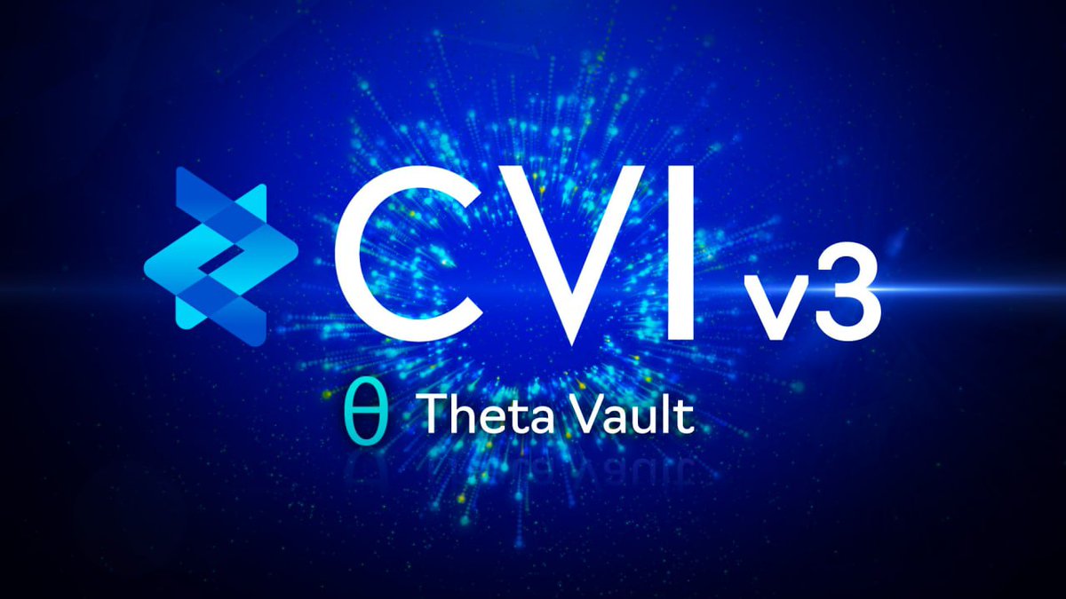 CVI V3 is live! A major milestone achieved by @official_CVI that will  enable a new generation of volatility trading $CVOL $GOVI $COTI