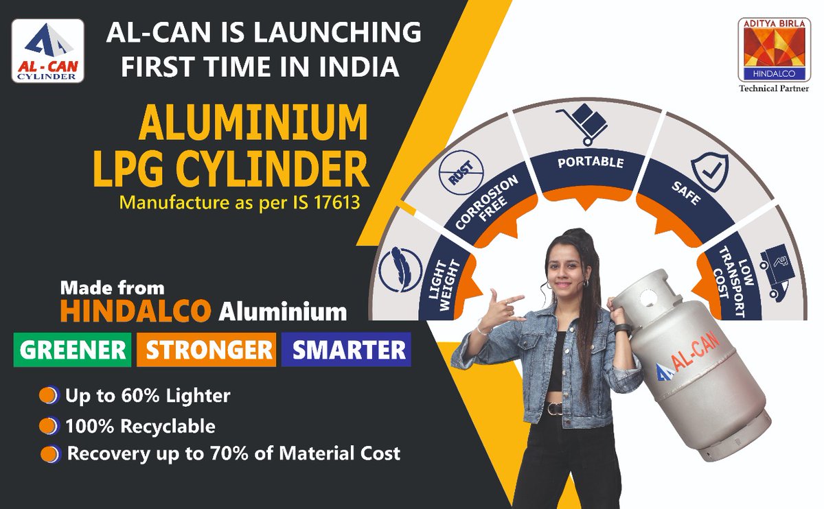 alcancylinders's tweet photo. A good kick start of the LPG Week Exhibition!
Wrapping up the first day with some shots of our booth and products, we’re looking forward to the second day!

Visit AL-CAN CYLINDERs Booth No. 159 &amp;160, and do not miss out an amazing experience.

Location: India Expo Center https://t.co/OfYnCNi2M0