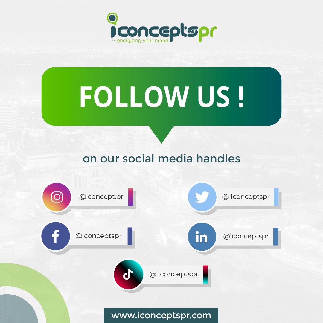 Iconceptspr's tweet photo. Follow us and let's have fun getting into the branding,marketing,website and event management world

#Ghana #adagency #creativepeople #digitalmarketing #accra #creativeagency #iconcepts #marketing #corporate #branding #fliers #socialmedia #socialmediamarketing #socialmediahandle https://t.co/zrf9Y4Qs4l