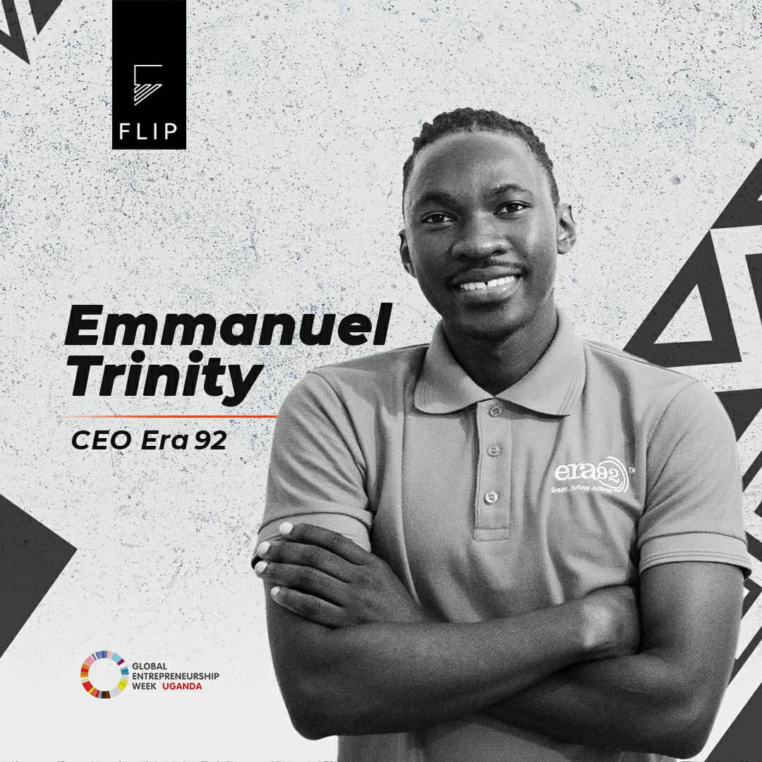FLIP Africa (@flip_africa) on Twitter photo #Entrepreneur of the day!
Meet @TrinityHeavenz! The CEO that is on the way to create 10,000 jobs for the youth in Africa.
He started a youth creative agency, <a href="/Era92Media/">era92 Creative</a> in 2014, with only one laptop and with the aim to address the issue of unemployment.
#FlipAfrica #GEW_Ug #Entrepreneur of the day!
Meet @TrinityHeavenz! The CEO that is on the way to create 10,000 jobs for the youth in Africa.
He started a youth creative agency, <a href="/Era92Media/">era92 Creative</a> in 2014, with only one laptop and with the aim to address the issue of unemployment.
#FlipAfrica #GEW_Ug