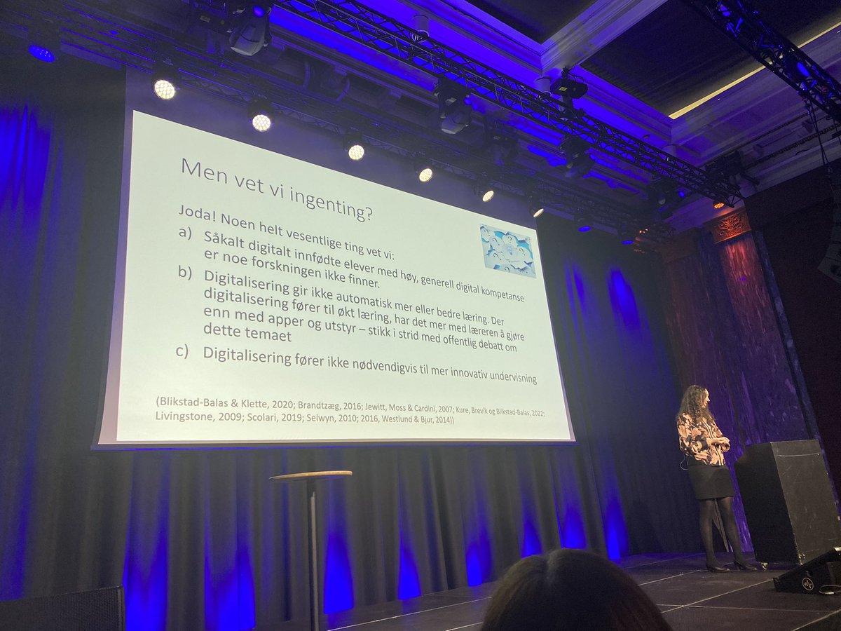 rogstadjon's tweet image. Skal vi være bekymret for digitalisering i skolen. Det kommer an på…. #ungdata, #ungdatakonferansen, #nova, #oslomet