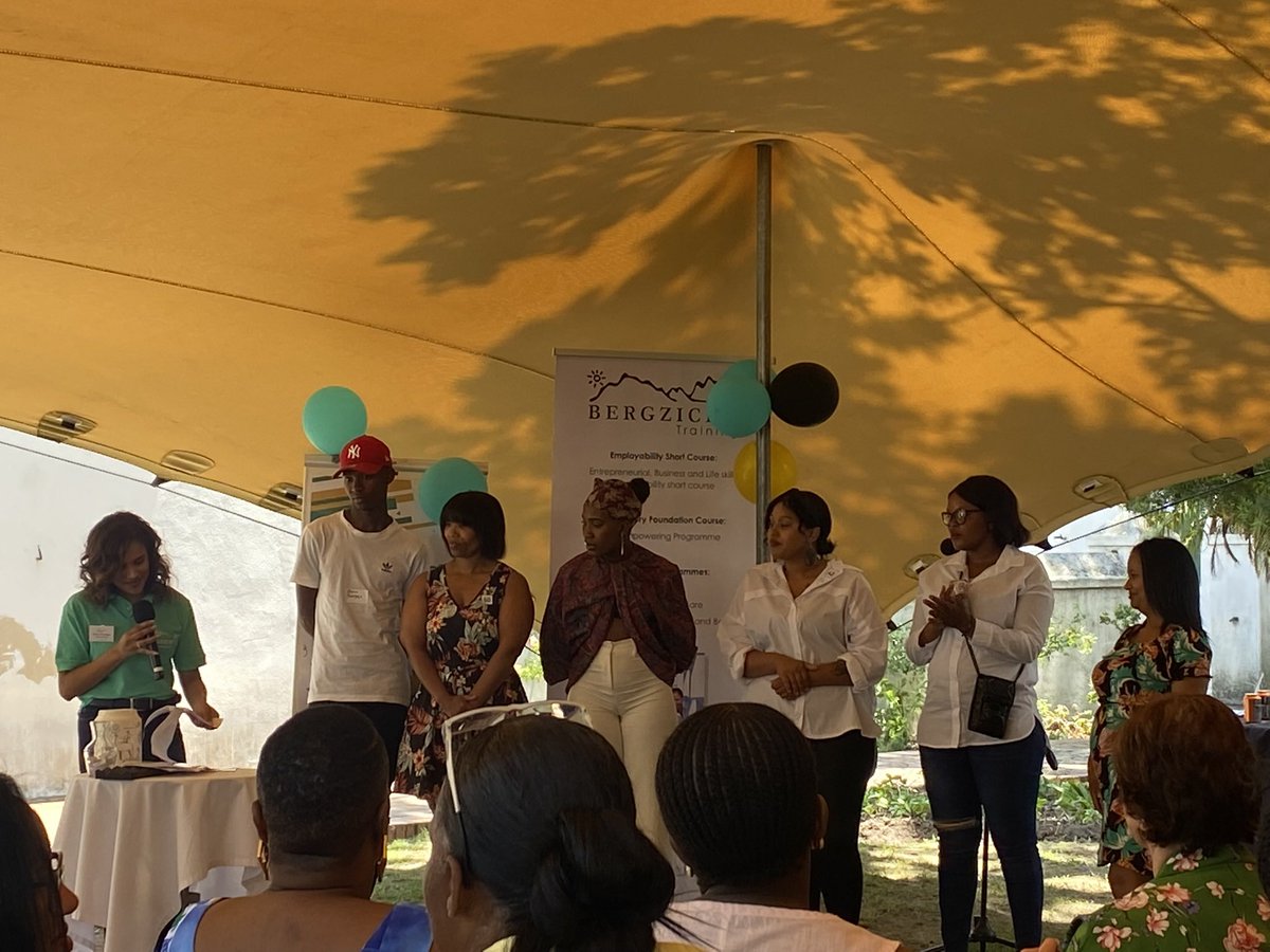 VaughnRHarris's tweet photo. Amazing morning spent as a guest at the @Bergzicht_ Alumni Celebration Day. Congratulations to all the students. Humbling to hear their success stories. https://t.co/cp902gpEdl