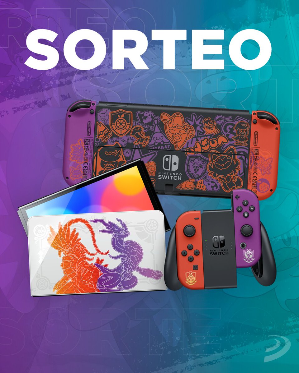 SORTEO ✨ ¡Llévate una Nintendo Switch OLED Edición Especial Pokémon Escarlata y Púrpura! 🍊🍇

✅ Síguenos <a href="/3djuegos/">3DJuegos</a> 
✅ RT este tuit
✅ Usa #PokémonEspaña y menciona con quien te gustaría explorar Paldea

Solo España y hasta 23:59*
