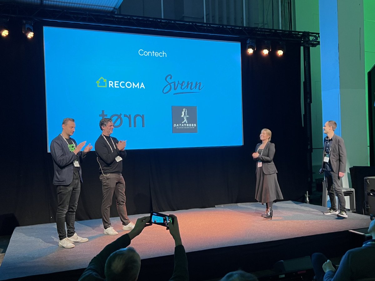 aarnih's tweet image. Nordic Proptech Awards&apos; #contech finalists announced at #ReCoTech! #aecbusiness