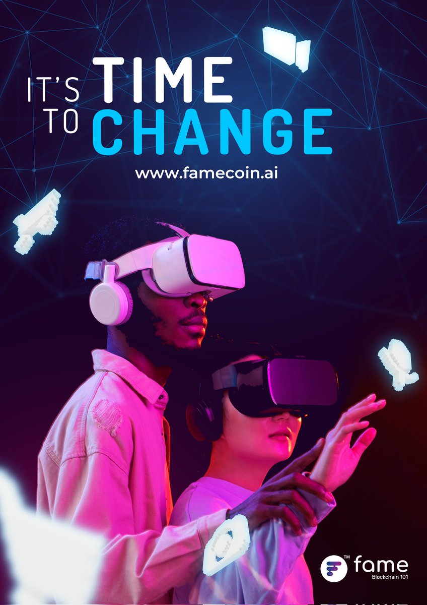 FameInfinity_'s tweet photo. IT'S TIME TO CHANGE
#Metaverse
#FRP
#fameinfinity
https://t.co/irSoC6tErO https://t.co/JCEDYivcy2