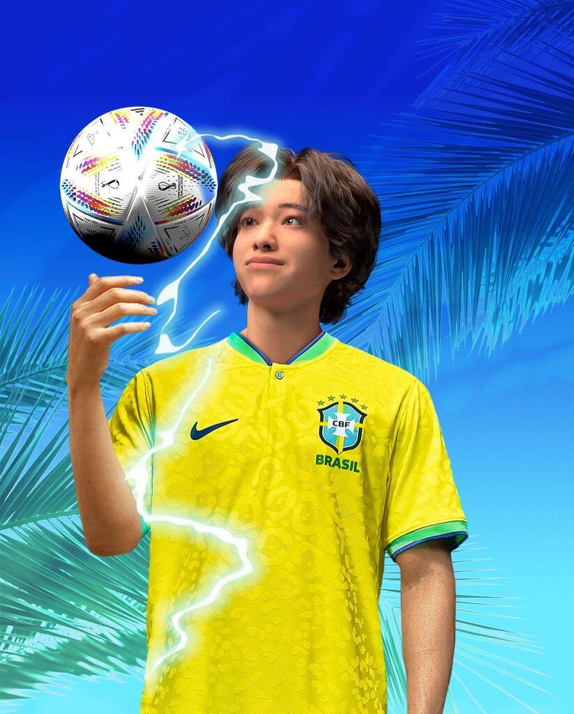 theo_rises's tweet photo. Eu, Theo… e meu coração brasileiro batendo forte com a chegada da Copa do Mundo🔥🤩 Preparei meu uniforme para torcer pela Copa do Mundo, começando pela #GarraBrasileira! Pessoal, aguardem 😉 Como vocês estão se preparando para esta Copa do Mundo? Vamos… https://t.co/Ifeus4cK27 https://t.co/pzsKOrZLGI