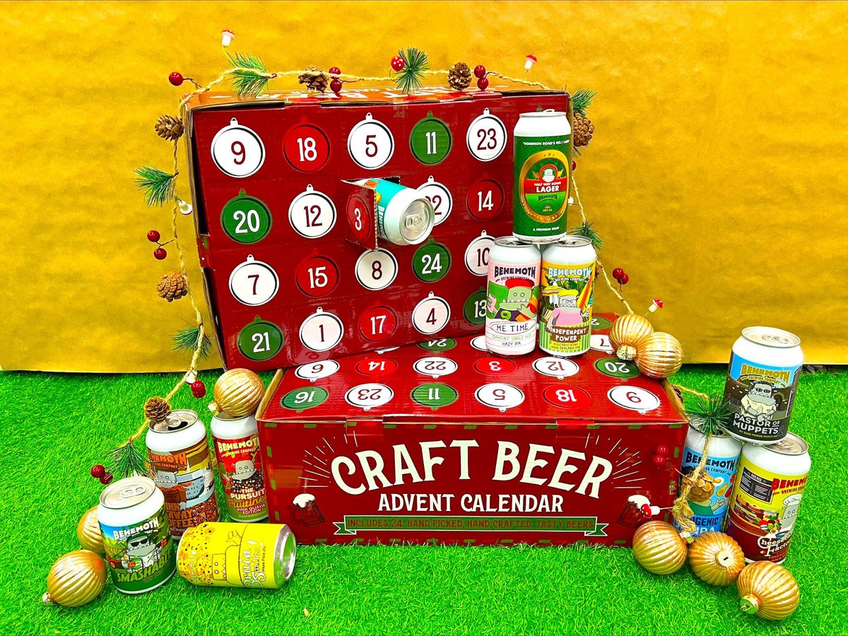 TaiPanBeerCo's tweet photo. Craft Beer Advent Calendar 2022 - https://t.co/Lzft1gHaut https://t.co/GQgdZuvqFV