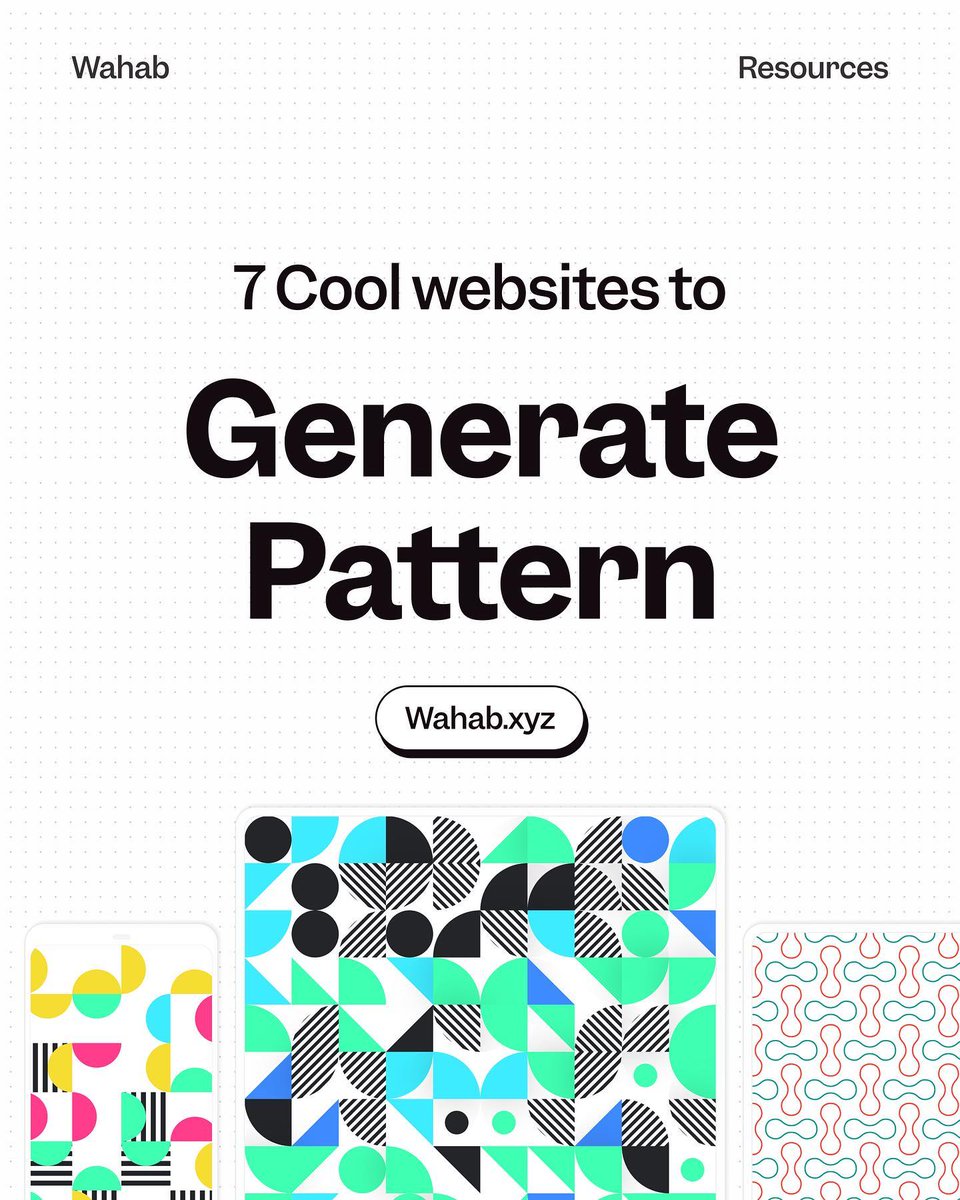 UI UX Design Tips 7 Cool Websites To Generate Patterns Source Wahab presentation-ai-website-ai-tools-best-websites-useful-websites