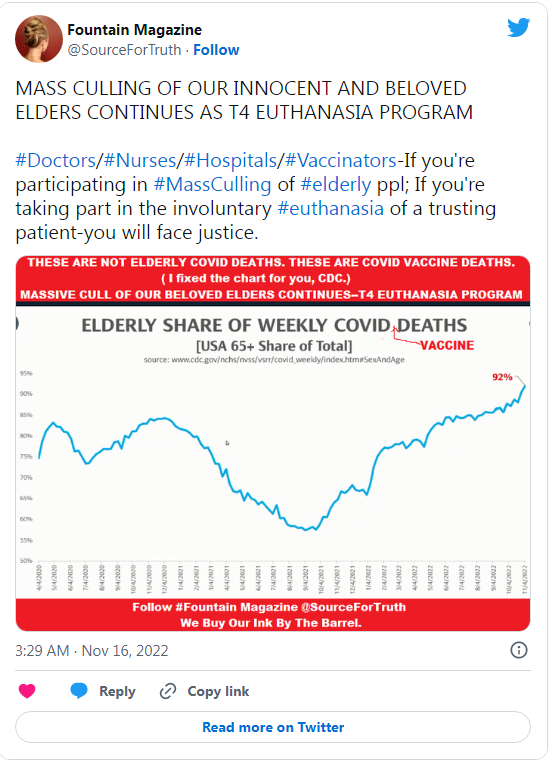 SourceForTruth's tweet photo. STOP THE MASS CULL OF OUR BELOVED ELDERS!
STOP EUTHANIZING ELDERLY HOSPITAL PATIENTS!
#Euthanasia #JusticeForMom #JusticeForDad https://t.co/OdzGonAYA8