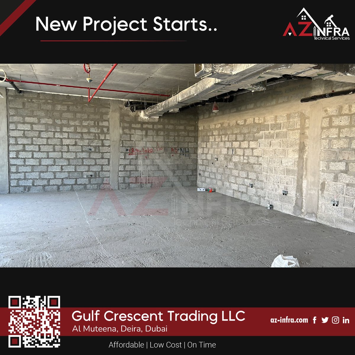 azinfrauae's tweet photo. What's up, y'all?
We've got some big news. We're starting new interior design project in Al Muteena , and we're so excited about it.
#instagram #trending #interiordesign #homedecor #officedecor #storedesign #storeinterior #AZInfra #Dubai #UAE #AbuDhabi #Sharjah #homeservices https://t.co/RFyWozUS9c
