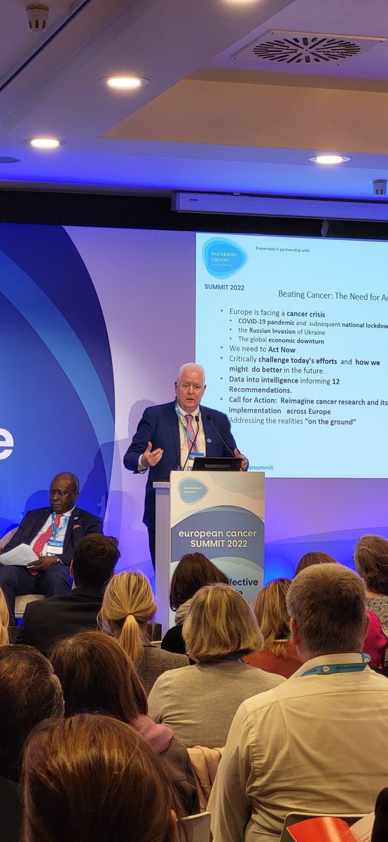 European Cancer Organisation (@europeancancer) on Twitter photo đïž<a href="/QUBCancerProf/">Mark Lawler</a> —ïž
Several crisis impacts #CancerCare across Europe & it's time to act
đDouble #CancerResearch & improve investments
đEnsure everyone benefits equally from cancer research advances
đTake decisions based on data intelligence
#EuropeanCancerSumit đïž<a href="/QUBCancerProf/">Mark Lawler</a> —ïž
Several crisis impacts #CancerCare across Europe & it's time to act
đDouble #CancerResearch & improve investments
đEnsure everyone benefits equally from cancer research advances
đTake decisions based on data intelligence
#EuropeanCancerSumit
