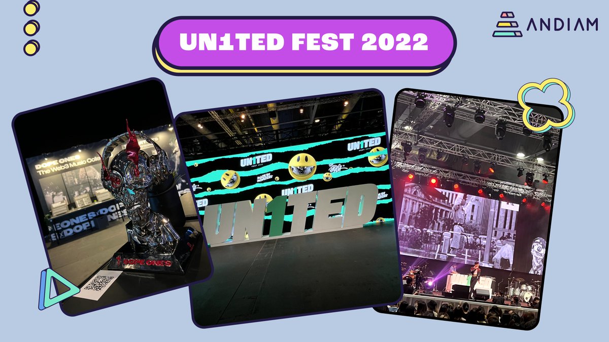Vote of thanks to <a href="/DopeOnesNFT/">Dope Ones</a> for hosting us at <a href="/UN1TEDfest/">UN1TED Fest</a> ! ✨

Art, Fashion, Music etc - you name it, they got it! ✅

Will #Andiam collaborate with the brands here? 👀

Comment your thoughts below ⬇️