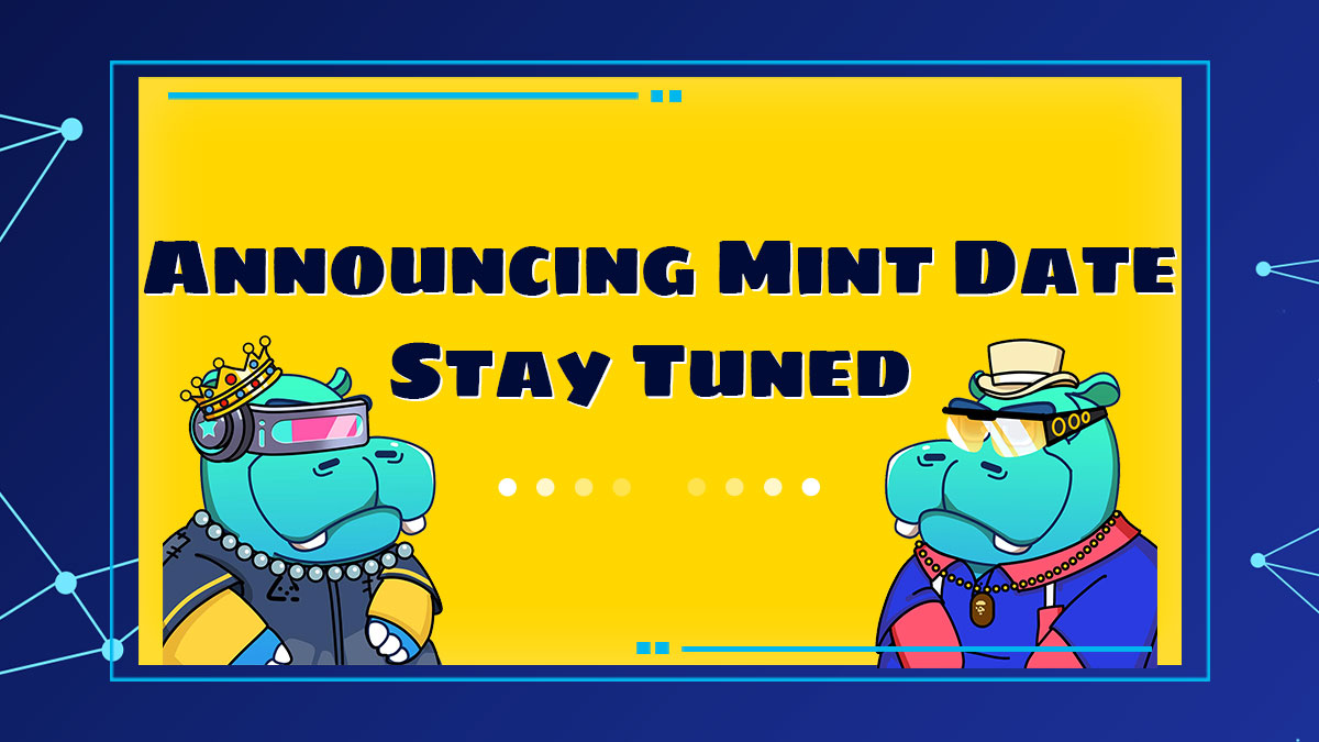 📢Lucky Mint will coming ！！！

⏰MINT DATE will be announced TOMMORROW...

🥳Launching on #BNB chain for the first time!

🤩Are you expecting it?Can't wait!🚀🚀🚀
#NFTs #NFTCommuntiy #Hippoclub