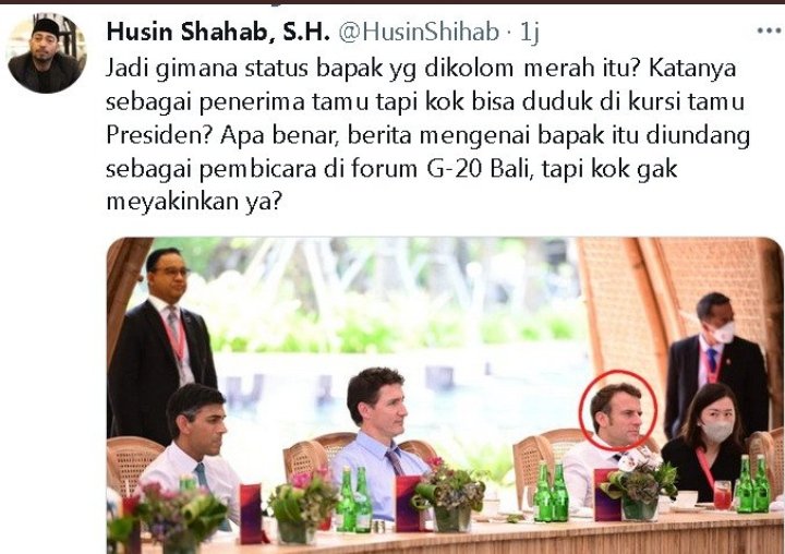 HukumDan's tweet photo. Husin @HusinShihab 
Elu Goblog... dah itu aja https://t.co/6IYTqLChBo