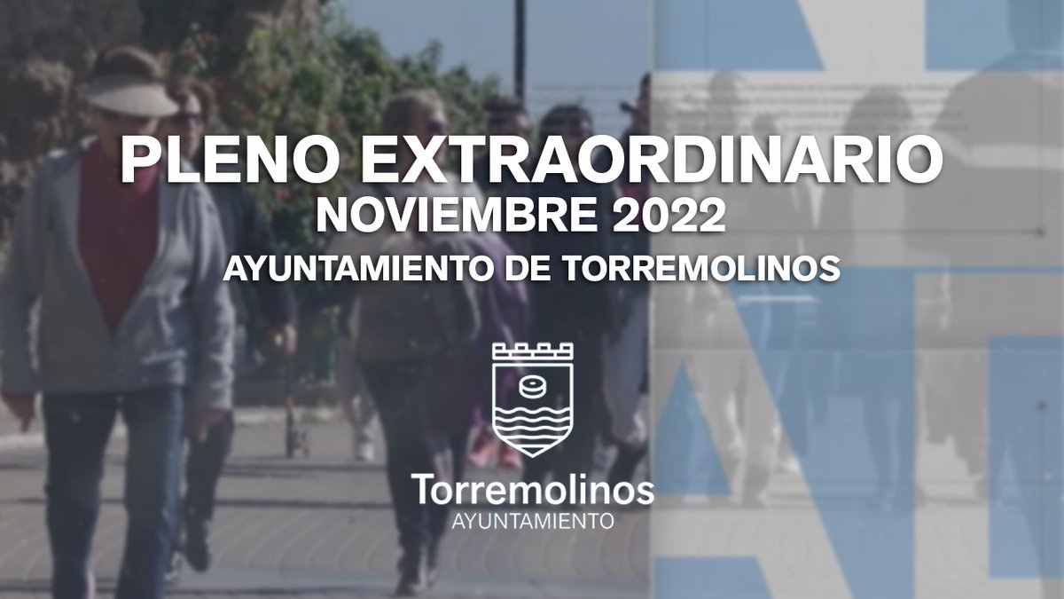 📌Ya pueden seguir en directo la Sesión Extraordinaria del Pleno de este miércoles 16 de noviembre del <a href="/Torremolinos_On/">Torremolinos Informa</a> en nuestro canal de Youtube en el enlace👇
youtube.com/watch?v=O_5JRC…
✔Recuerden que esta noche a las 21:30h⏰ emisión íntegra en Torremolinos Televisión 📺.