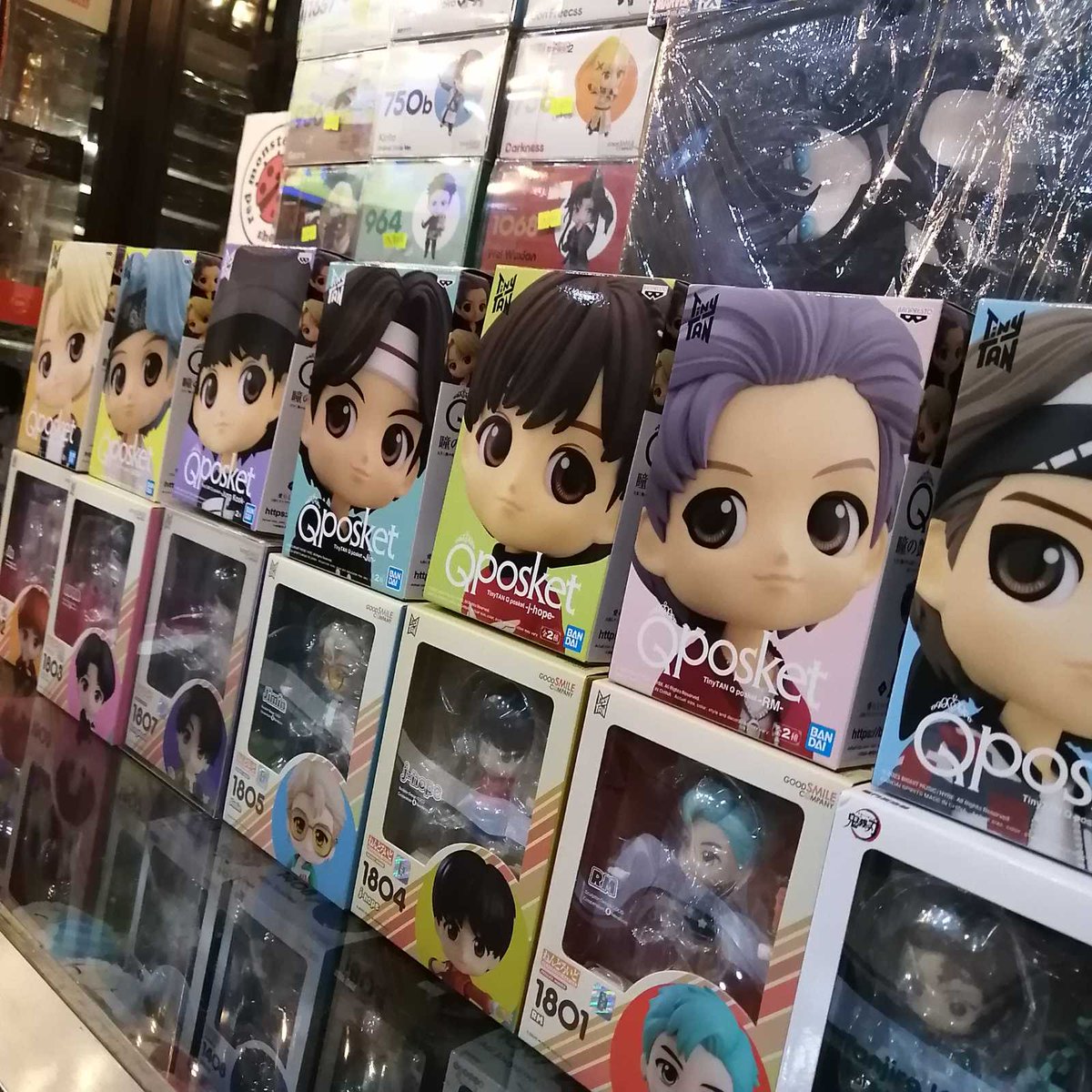 BTS Tinytan Nendoroids and Qposkets available!

BTS Nendoroid 2300 >> 1950 each
BTS Qposket 5400 >> 5000 for set of 7

DM us for orders
Also accepting for consignment!

#BTS #TinyTAN #Nendoroid #Qposket #collectibles