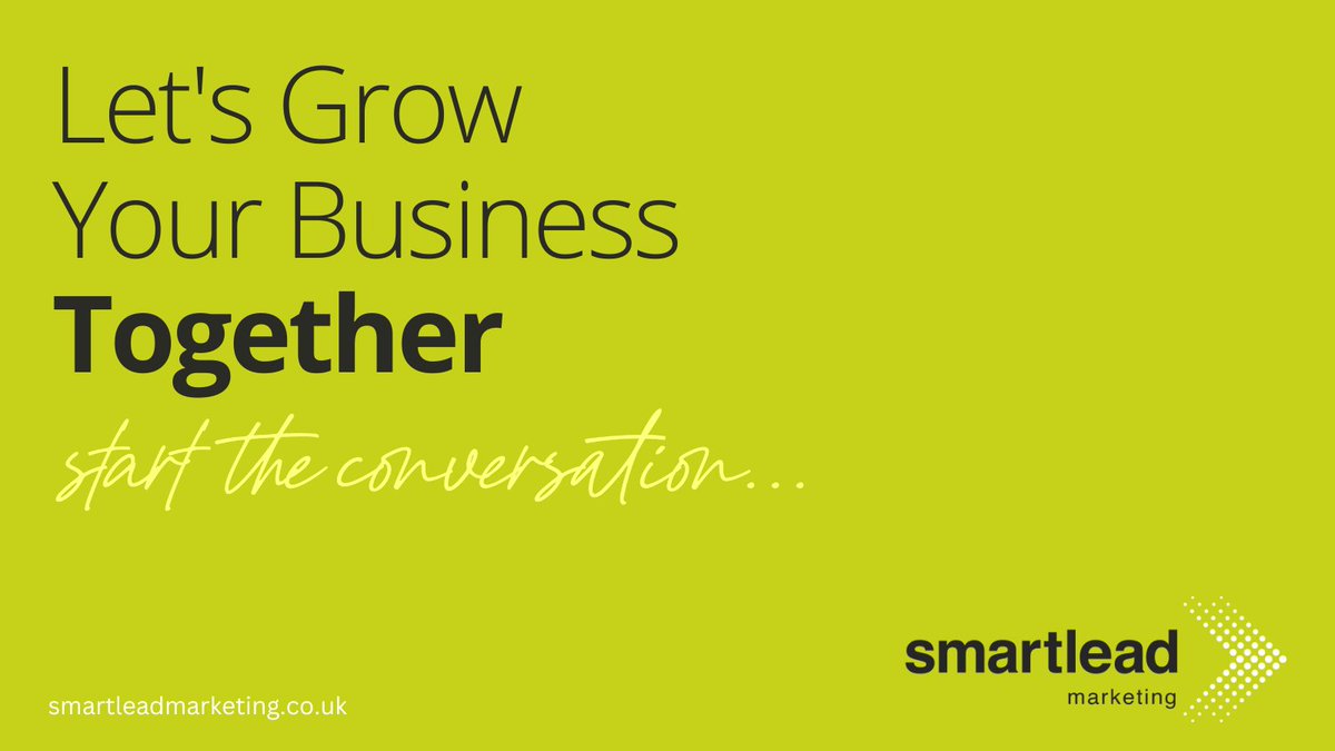 🖱️ smartleadmarketing.co.uk 📞 0121 461 4660 ✉️ info@smartleadmarketing.co.uk 
#smartleadmarketing #starttheconversation #growth #growyourbusiness #leadgeneration #leadgen #telemarketing #b2btelemarketing #appointmentsetting #b2bappointmentsetting #emailmarketing