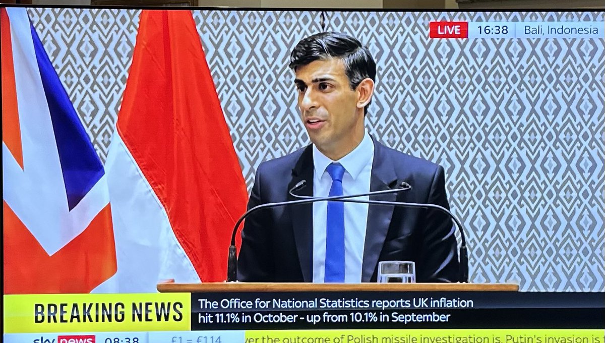 Watching <a href="/RishiSunak/">Rishi Sunak</a> press conference live from Bali. Whatever you think of him, it’s reassuring after the last few shambolic years to now have a Prime Minister who at least looks &amp; sounds serious &amp; statesmanlike, and seems to know what he’s talking about.