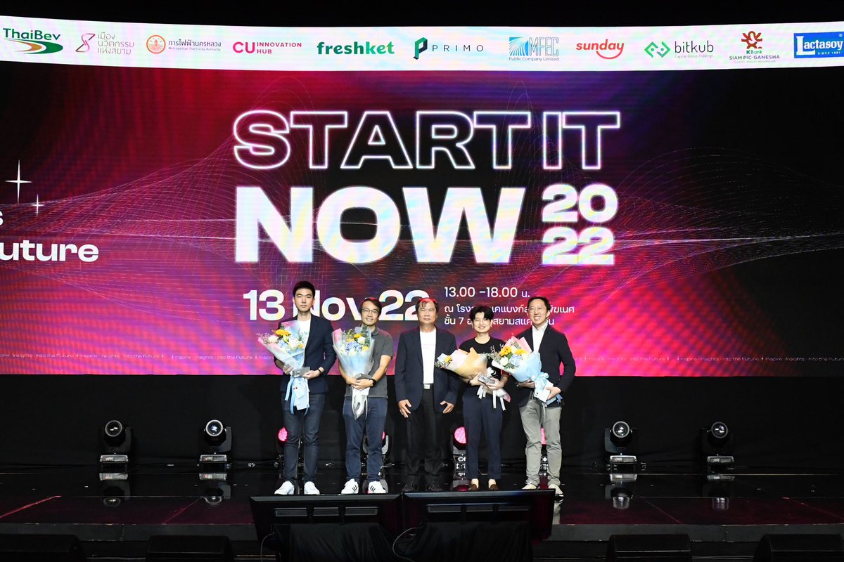pzshine's tweet image. It&apos;s an honor to be invited as one of the speakers at &quot;Start It Now 2022&quot; hosted by Chula Tech Startup, so I got a chance to share blockchain industry insights and inspire even more Thai young generation to join this exciting industry. Shifting into this #web3 future starts now!