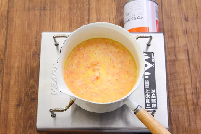 ミキサーを使わずに作れるのはすごくお手軽！人参の「ポタージュ」レシピ！