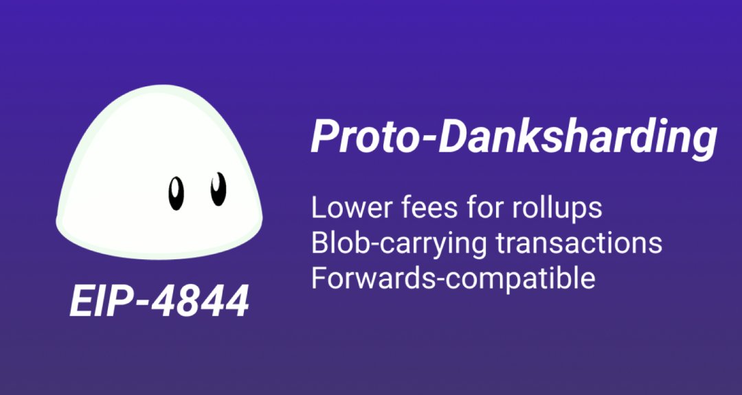 Kathaleen eth On Twitter EIP 4844 proto danksharding 