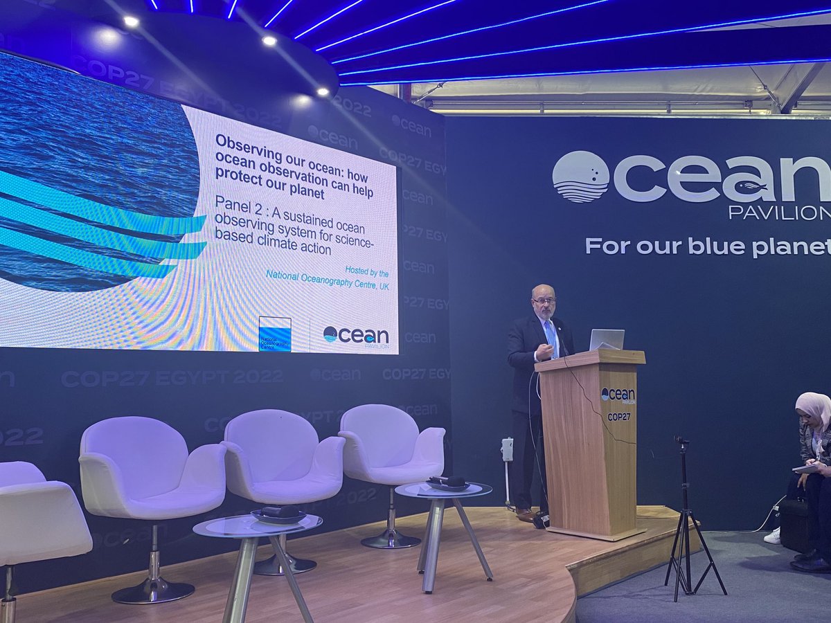 tmacdUCI's tweet photo. #NOAA Administrator Rick Spinrad calls for ocean  observation solutions to inform ocean climate action. #COP27 https://t.co/QLpNcehjsY