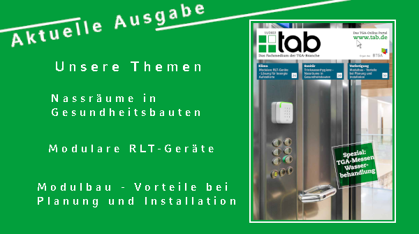 Die Ausgabe 11/2022 der tab ist jetzt online. Das Titelbild stammt übrigens von Salto Systems. Vielen Dank dafür! Einfach mal reinklicken: tab.de/aktuelle_ausga…